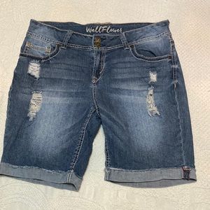 Wallflower Jean Shorts
